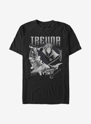 Castlevania Trevor Badge T-Shirt