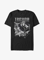 Castlevania Trevor Badge T-Shirt