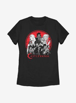 Castlevania Crew Min Womens T-Shirt