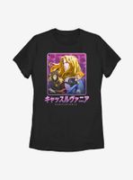 Castlevania Japanese Text Womens T-Shirt