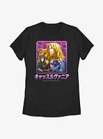 Castlevania Japanese Text Womens T-Shirt