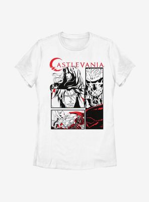 Castlevania Comic Style Womens T-Shirt