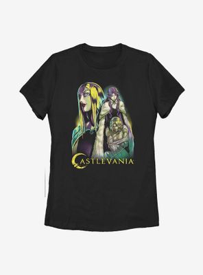 Castlevania Group Womens T-Shirt