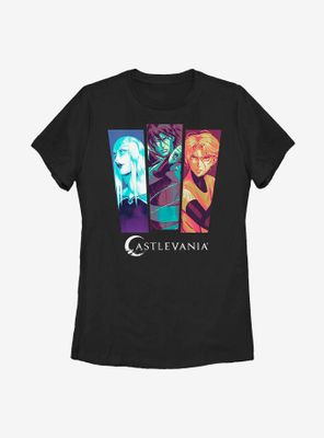 Castlevania Panel Pop Womens T-Shirt