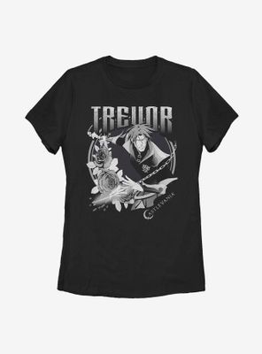 Castlevania Trevor Badge Womens T-Shirt