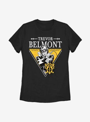 Castlevania Trevor Triangle Womens T-Shirt