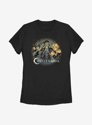 Castlevania Trio Rays Womens T-Shirt