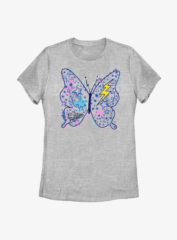 Julie And The Phantoms Butterfly Doodles Womens T-Shirt