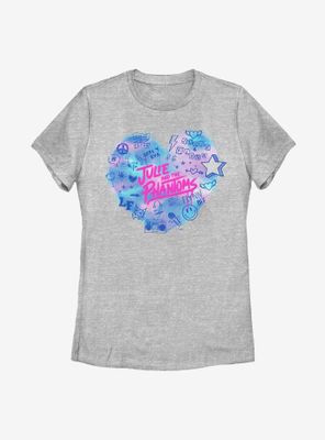 Julie And The Phantoms Heart Icons Womens T-Shirt