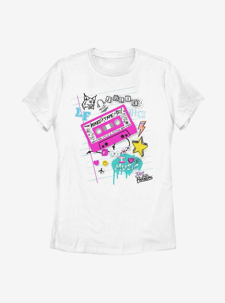 Julie And The Phantoms School Page Womens T-Shirt