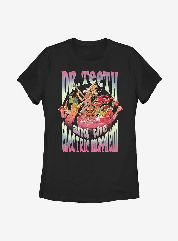 Disney The Muppets Dr Teeth Band Womens T-Shirt