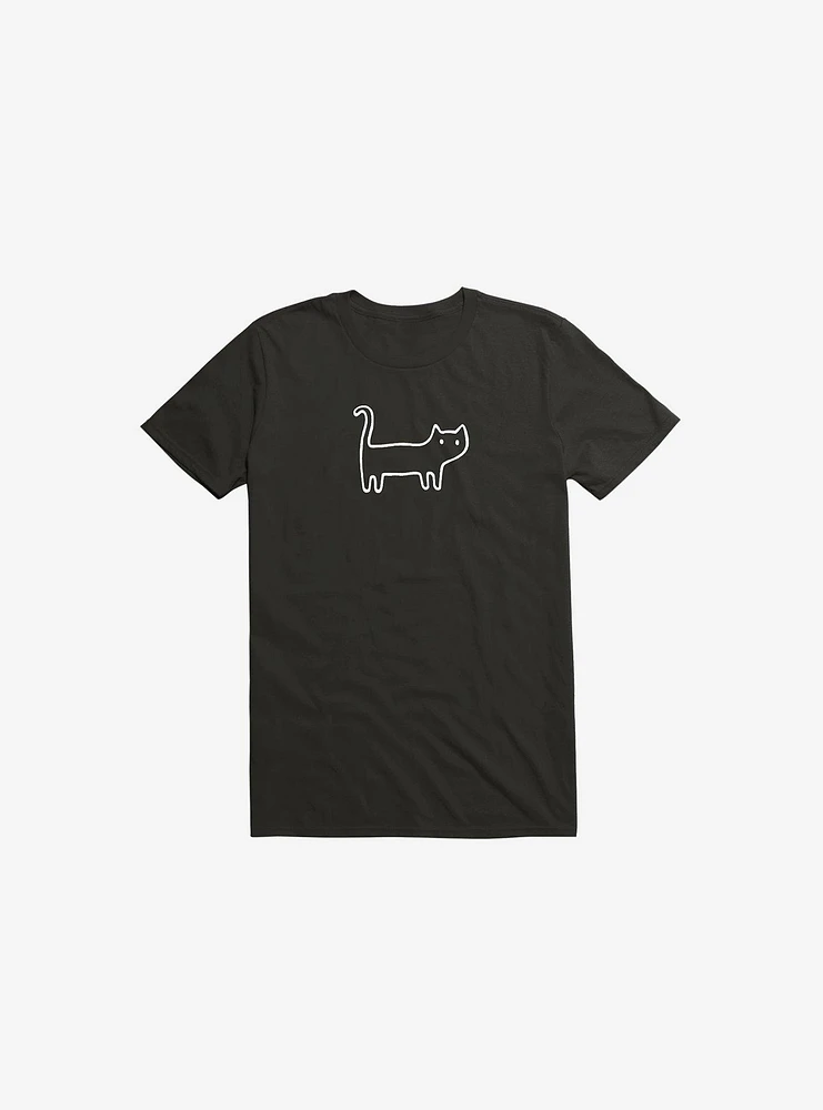 Minimal Cat T-Shirt