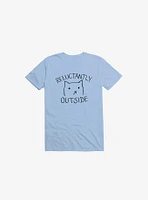 Reluctantly Outside Cat T-Shirt