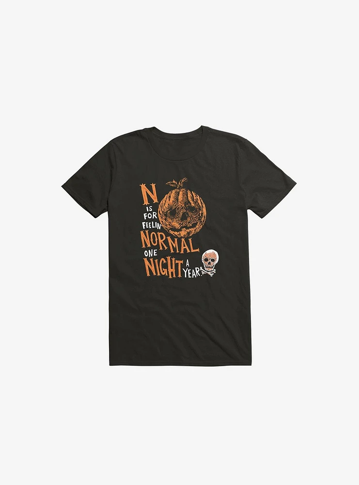 N is for Normal T-Shirt