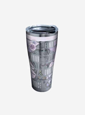 Disney Little Mermaid Find Your Voice 30oz Stainless Steel Tumbler With Lid