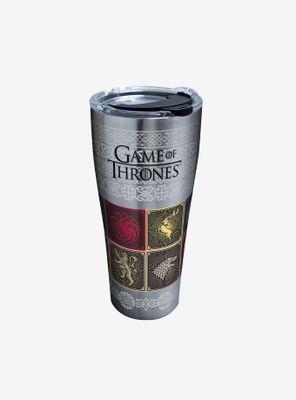 Game of Thrones House Sigil 30oz Stainless Steel Tumbler With Lid