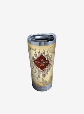 Harry Potter The Marauder's Map 20oz Stainless Steel Tumbler With Lid