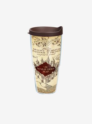 Harry Potter The Marauder's Map 24oz Classic Tumbler With Lid