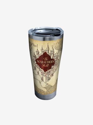 Harry Potter The Marauder's Map 30oz Stainless Steel Tumbler With Lid