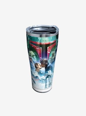 Star Wars 40th Empire Collage 30oz Stainless Steel Tumbler With Lid