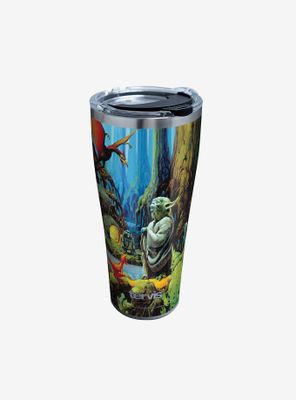 Star Wars Empire 40th Yoda  30oz Stainless Steel Tumbler With Lid
