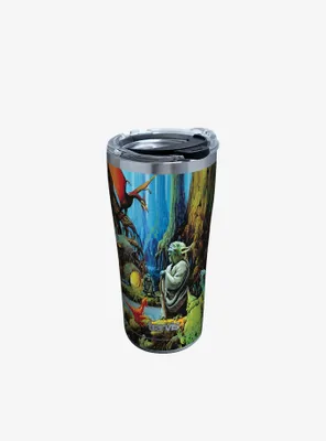 Star Wars Empire 40th Yoda 20oz Stainless Steel Tumbler With Lid