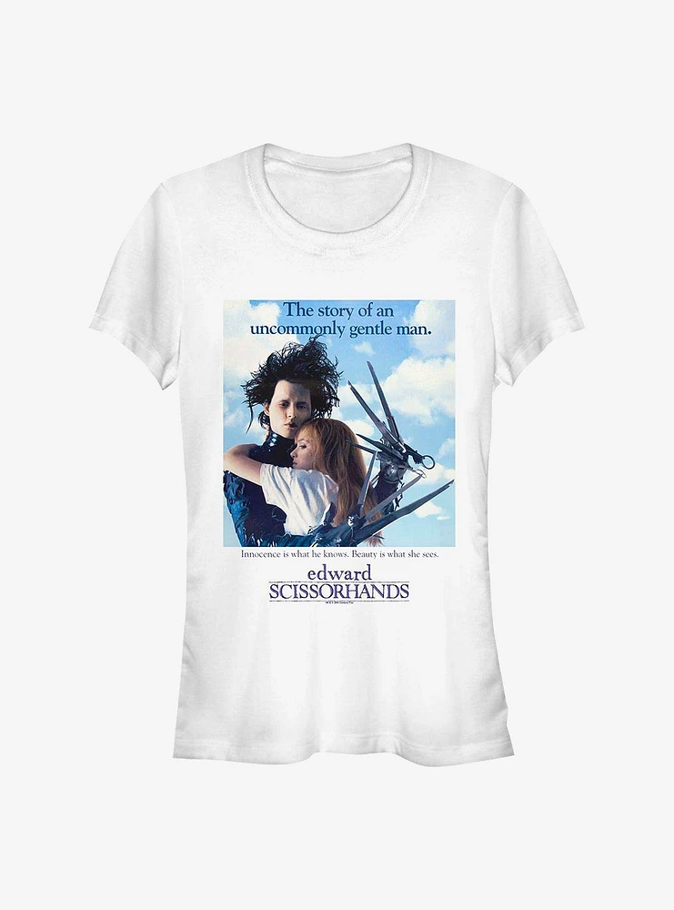 Edward Scissorhands A Gentle Man Poster Girls T-Shirt