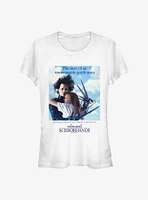 Edward Scissorhands A Gentle Man Poster Girls T-Shirt