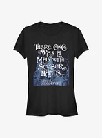 Edward Scissorhands Once Was A Man Girls T-Shirt