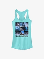 Edward Scissorhands Collage Girls Tank