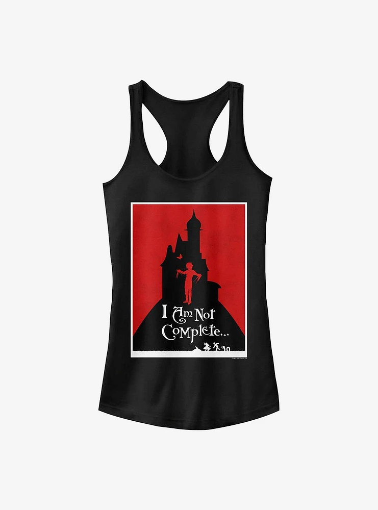 Edward Scissorhands Not Complete Girls Tank