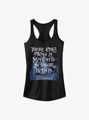 Edward Scissorhands Once Was A Man Girls Tank