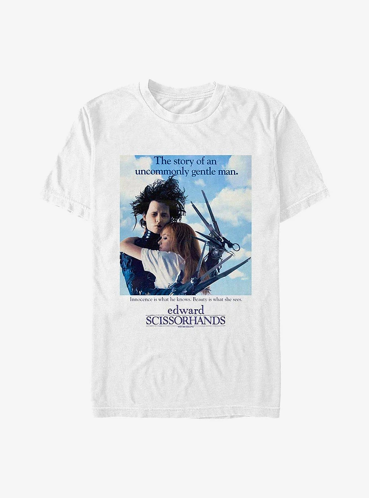 Edward Scissorhands A Gentle Man Poster T-Shirt