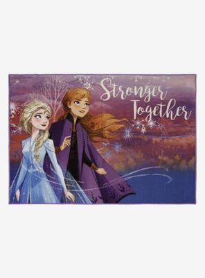Disney Frozen Stronger Together Rug