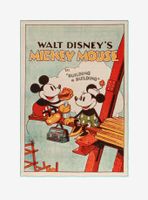 Disney Mickey Mouse Retro Poster Rug