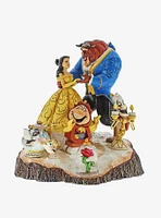 Disney Beauty and the Beast Carved by Heart Figure