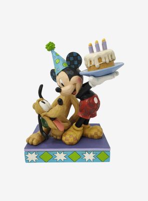 Disney Mickey Mouse and Pluto Birthday Figure