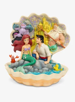 Disney The Little Mermaid Shell Scene Figure