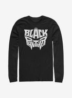 Marvel Black Panther Script Long-Sleeve T-Shirt