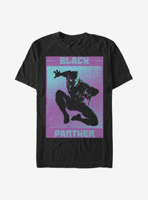 Marvel Black Panther Halftone T-Shirt