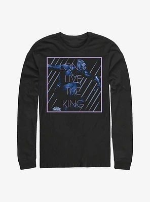 Marvel Black Panther Long Live King Long-Sleeve T-Shirt
