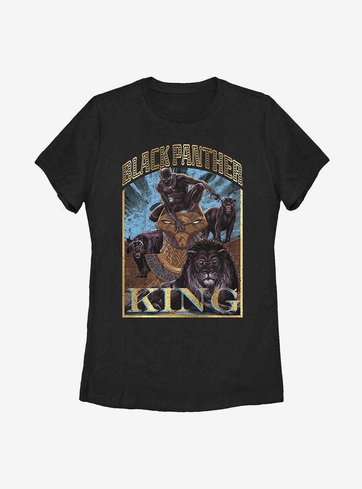 Marvel Black Panther Homage Womens T-Shirt