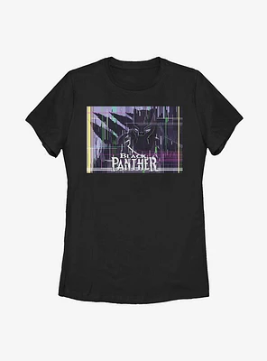 Marvel Black Panther Vibrant Womens T-Shirt