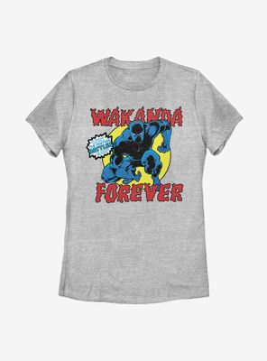 Marvel Black Panther Battles Womens T-Shirt