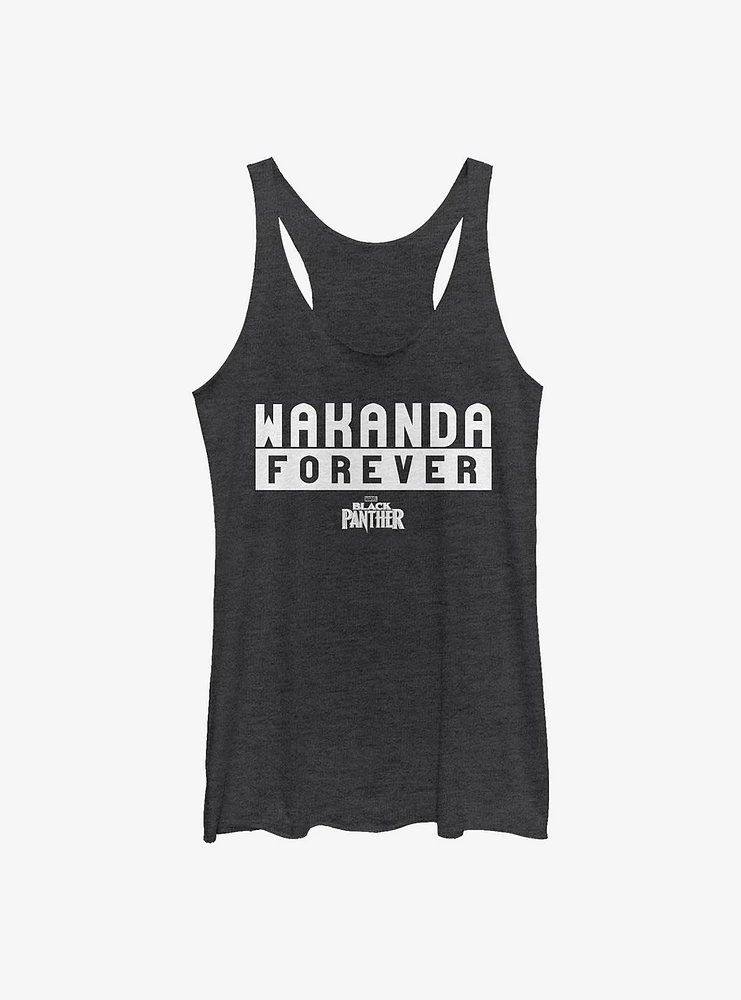 Marvel Black Panther Forever Womens Tank Top