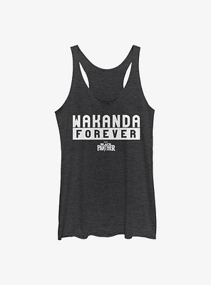 Marvel Black Panther Forever Womens Tank Top