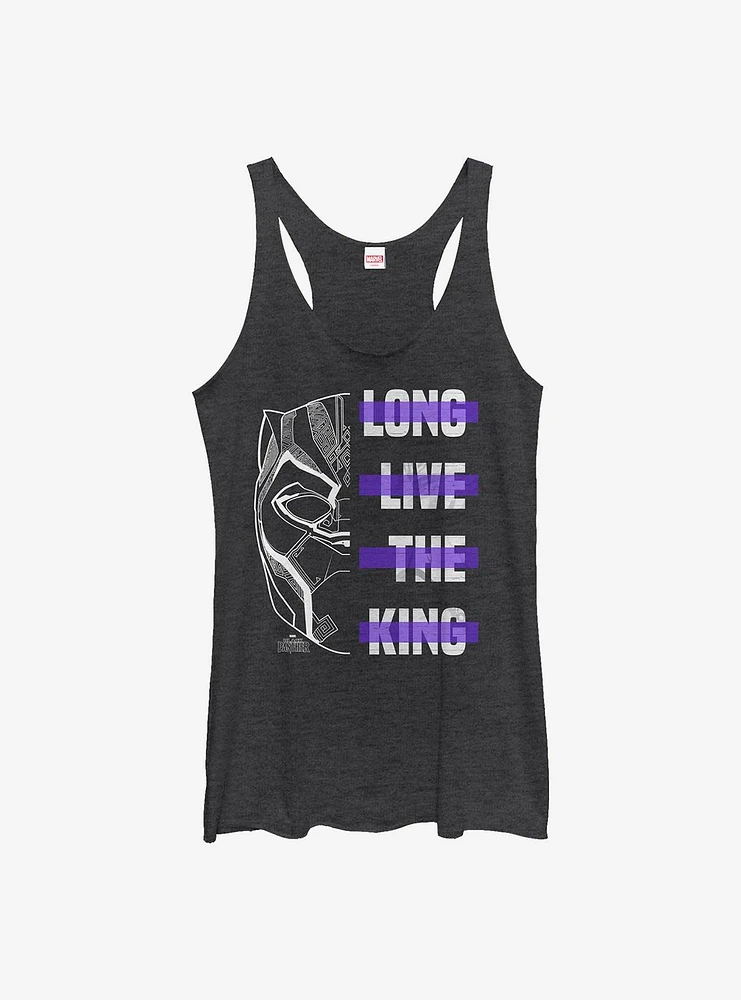 Marvel Black Panther King Womens Tank Top