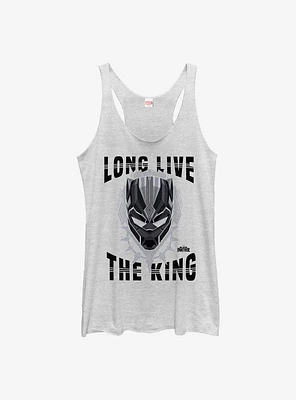 Marvel Black Panther Long Live Womens Tank Top