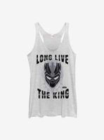 Marvel Black Panther Long Live Womens Tank Top