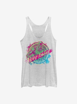 Marvel Black Panther Neon Womens Tank Top